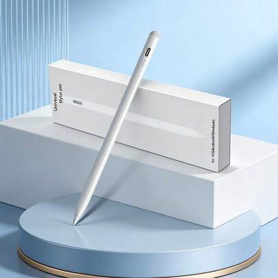 1pc Universal Capacitive Stylus Pen, High Precision & Sensitivity For Drawing, Writing, Screenshots On Tablet, Smartphone Screens Compatible With IPhone 17 Pro Max/17 Pro/17/Air/16/15/14/13/12/11, Series