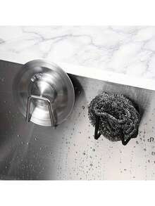 Giá đỡ miếng bọt biển bằng thép không gỉ độc đáo (2/1) - Dễ dán, keo dính chắc chắn, tự khô, giá phơi khô bồn rửa nhà bếp, móc treo miếng bọt biển vệ sinh, giá đựng miếng bọt biển nhà bếp và phòng tắm - Bền, chống gỉ, thích hợp cho Giáng sinh, nhà bếp, lưu trữ nhà bếp, quà tặng, Ngày của Mẹ. - Nhiều màu - Xem 4