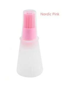 1/2pcs Silicone Oil Brush Bottle, Baking Tool, Air Fryer Brush, Pancake Brush, BBQ Brush, Steak Brush, Heat Resistant, Silicone Brush, High Temperature Resistant, Household Essential - Random Styles - View 8
