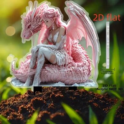 2D 平面波西米亚风亚克力烛台 - 雪松果浆果节日桌面装饰，用途广泛，适用于家居和咖啡馆装饰，质朴的冬季场景，色彩鲜艳，轻巧的悬挂式摆件，适合咖啡馆经营者，2D 平面