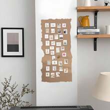 40X80cm Asymmetrical Shaped Photo Wall Decor Felt Board Memo Board - Multicolor - View 10