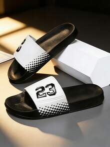 All Season Indoor Slippers, Couples Slippers, Campus Style Bathroom Slippers, Dormitory Slippers, Outdoor Beach Slippers - White - View 5