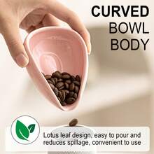 Reusable Ceramic Coffee Bean Measuring Cup, Suitable For Measuring Coffee Or Tea In Homes, Tea Houses, Coffee Shops, Restaurants, And Other Venues - Multicolor - View 2