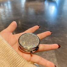 1pc Crystal Glossy Pill Box, Travel Medicine Container, Wallet Pocket Pill Storage Box, Small Pill Bottle - Multicolor - View 7