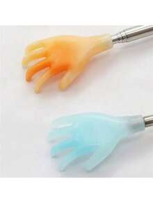 1pc Portable Multi-Function Telescopic Back Scratcher - Full Body Soothing Tool - Multicolor - View 7