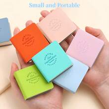 Mini Notebook, 3 Counts/Set Portable Pocket Notebook, Small Graffiti Book, Empty Scrapbook, Pocket Note Pad, Leather Memo Pad, Cute Painting Book - Mini Blank Page Pocket Notebook - View 4