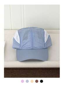 Gorra de béisbol ligera y de secado rápido, sombrero de sol transpirable de malla para deportes al aire libre, running, verano y playa para mujeres - Multicolor - Ver 13