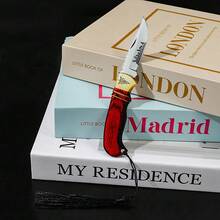 Marcapáginas pequeño de acrílico con borla con forma vintage, hecho a mano, adecuado para mujeres, hombres, amantes de los libros, adolescentes, maestros y estudiantes que leen. - multicolor - Ver 4