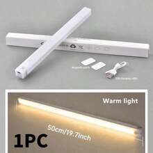 6pcs LED Cabinet Lights, Bedroom Lights, Ultra-Thin Smart Kitchen Countertop Lights, Wardrobe Home Decor Lights, Suitable For Cabinets, Shoe Racks, Entryways, Decorative Lighting, Essential Home Accessories For Kitchen, Bedroom And Wardrobe - LED Sensor Model - View 14