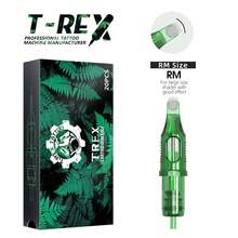 XNET T-REX 20pcs Tattoo Needles, Permanent Makeup Round Liner Needles, 0.30mm/0.35mm RL RM Curved, Suitable For Rotary Tattoo Machine Pen - Army Green - View 15