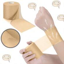6cm*10m Elastic Pre-Wrapped Sports Tape Breathable Foam Bandage Suitable For Wrist, Elbow, Knee And Ankle - Multicolor - View 9