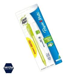 Corrector Tipo Pluma Paper Mate + Pluma (2 Pzas.) - A - Ver 1