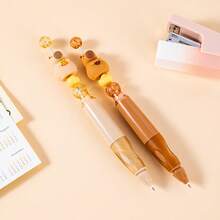 2支/盒 中性笔，幸运珠DIY旋转笔，多功能简约考试书写文具笔（学生适用） - 中性筆 - 查看 10