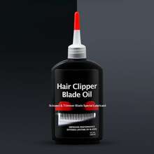 120ml Hair Clipper Oil, Lubricating Oil For Electric Hair Clippers & Trimmers, Prevents Blade Rust And Corrosion, Professional Lubricant For Hair Cutting Tools - 120 ml - Xem 11