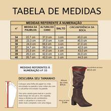 Women's Knee-High Boot With Zipper And Square Heel - Fashion 453 - Coffee Brown - View 3