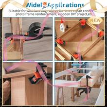 2PCS 6 Inch Bar Clamp  4PCS Angle Clamp Woodworking 90 Degree Angle Clamps From Ddfo - Oc0000107534182 - View 6