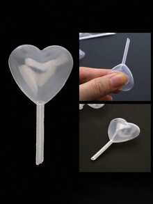 50/100/150/200 个 4 毫升纸质蛋糕酱汁滴管糕点制作器迷你挤压转移吸管复活节派对婚礼礼物 - 無色 - 查看 4