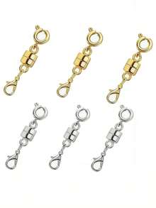 Magnetic Convertible Clasp - A Jewelry-Made Device Featuring Easy-To-Use Extenders And Converters, A Durable And Adjustable Necklace And Bracelet Connector - Multicolor - View 11