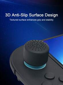 6-In-1 Silicone Joystick Caps For Nintendo Switch 2 Controller, Anti-Slip, Anti-Scratch, Sweat-Proof, Enhancing Operation Feel And Experience - View 3