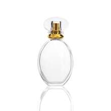 1pc,50ml Empty Perfume Bottle – Transparent Screw Neck Oblong Refillable Atomizer With Fine Mist Sprayer & Gold Cap, Ideal For Travel & Gifting - 50ml Elongated Oval - View 9