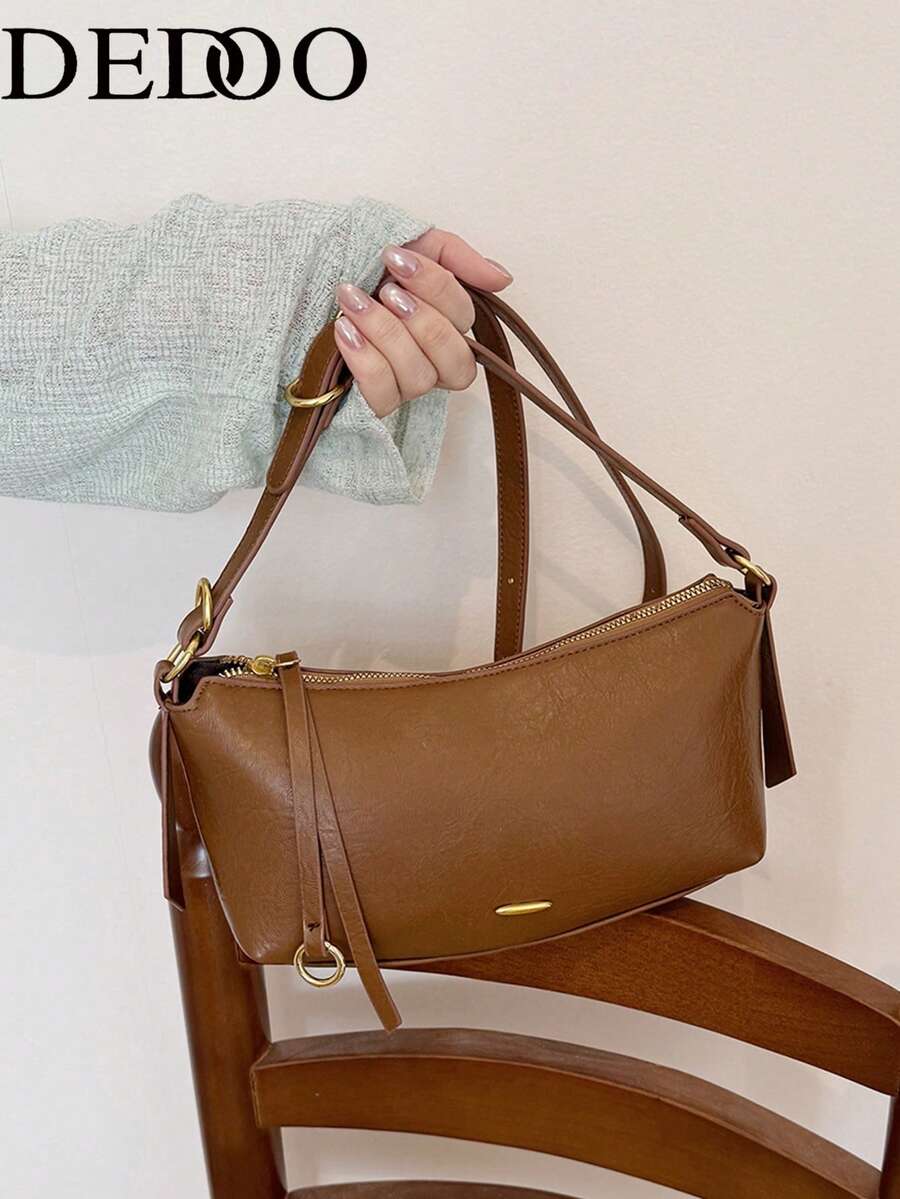 Dedoo Wandering Bag Joker Commuter Large-Capacity Underarm Bag Hand Bill Of Lading Shoulder Slung Female Bag