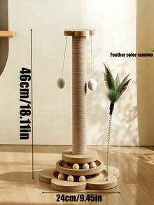 Cat Toys, Cat Scratching Board, Cat Turntable, Cat Toys For Entertainment And Self-Entertainment, Scratch-Free, With Cat Toys And Pet Supplies - Multicolor - View 19