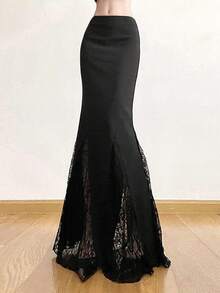 Women Skirts - Black - View 2