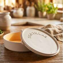 Tortillero Térmico para Tortillas – Contenedor Conservador de Calor para Tortillas, Pan o Alimentos, Recipiente Práctico de Cocina para Mantener la Temperatura - Ver 1