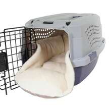 Helen's Pet Bed Multi-Fit Dog Crate Cushion Extra Small Label: S JP Size - Washable Reversible Crate Bed Pad Soft Cushion For Wire Plastic Hard-Sided Crates Carriers Strollers - Single-sided Faux Fur - View 4
