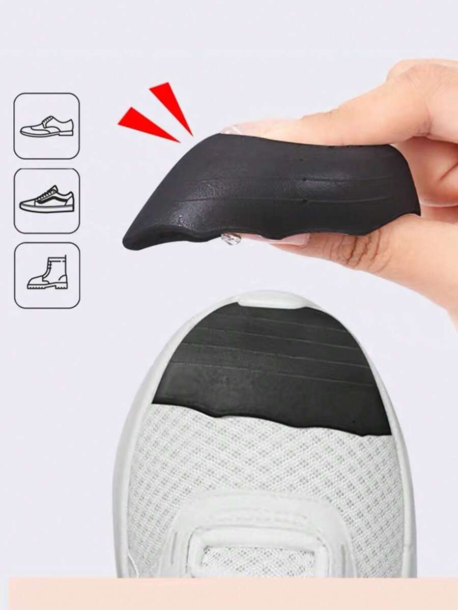 軟墊pu鞋墊配海綿和半碼後跟墊, 減少擦傷, 調整鞋碼和減緩高跟鞋、便鞋、平底鞋的疼痛