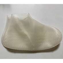 1双橡胶防水加厚防滑鞋套，便携式防水鞋套，鞋子保护套，雨鞋套，可重复使用的橡胶乳胶防护套，男女通用，户外雨雪泥泞靴套，全天候防滑装备，园艺鞋套，医院探视必备品 - 彩色 - 查看 17