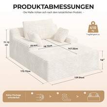 Nalupatio Sofas & Couches - Màu be - Xem 3