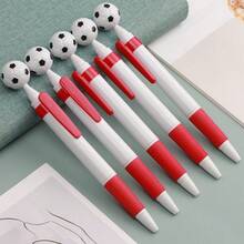 5pcs Creative Football Shaped Ballpoint Pens, World Cup Elements - Multicolor - View 7