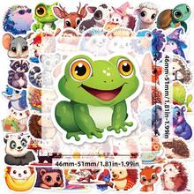 300pcs Cute Cartoon Random Theme Non-Repeating Waterproof Cartoon Sticker Pack - Adorable Holiday Gift - 400 Styles Cute Durable Party Favors, Back To School, Birthday Decoration - C - View 2