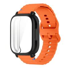小米 Watch 5 Active/5 Lite 全屏保护壳+硅胶表带,采用 TPU 软壳和透气运动表带。 - Redmi Watch 5Active - 查看 14