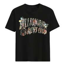 VTUTOK Men's T-Shirt And Shorts Set With Printed Round Neck Short Sleeved Top, Casual T-Shirt And Drawstring Waist Shorts Set BILLIONAIRE BOYS CLUBB,T-Shirt And Shorts Set, Two Piece Set, Casual Set, Summer Outfit, Lounge Set, Short Sleeve Set, Cotton Set, Mens Set,Matching Set, Sport Set, Tracksuit Set, Comfort Set, Daily Outfit, Lounge Wear,Casual Wear,Cotton T-Shirt, Casual Tee, Short Sleeve, Crew Neck, Vintage Tee, Fashion T-Shirt, Loose Fit, Regular Fit,Shorts, Casual Shorts, Summer Shorts, Cotton Shorts, Athletic Shorts, Gym Shorts, Lounge Shorts, Beach Shorts,Daily Shorts,Streetwear Graphic Set - 黑色T卹 - 查看 9