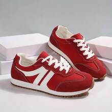 Women's Casual Athletic Shoes, Multi-Functional Walking Shoes, Lightweight And Comfortable Shoes Suitable For All Seasons, Retro Fitness And Running Shoes. - 紅色 - 查看 4
