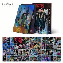 60pcs K-Pop Laser Photo Card Set, Complete LOMO Greeting Cards & Shiny Collectible Films, "5-Star" And "Karma" Album Collection, Min-Ho, Min-Ho, Chang-Bin, Min-Ho... - Toy Cards - View 1