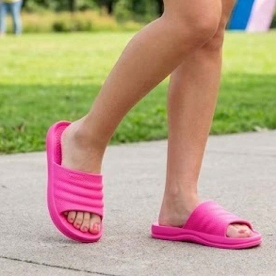 Women Flip-Flops - Rosa oscuro - Ver 1