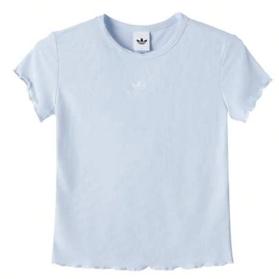 Adidas ESS BABY SS T 女式T恤，简约休闲户外旅行短袖T恤 KE1108