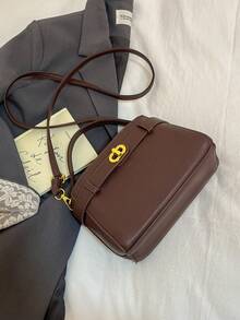 2026 New Style Fashion-Intimate Retro Style Multi-Purpose Elegant Ladies' Daily Commuting Crossbody Bag - Coffee - View 9