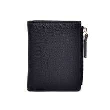 New Fashion Short Wallet, Large Capacity Men's Japanese Style PU Wallet With Zipper Coin Pocket & Card Slots - Multicolor - View 5