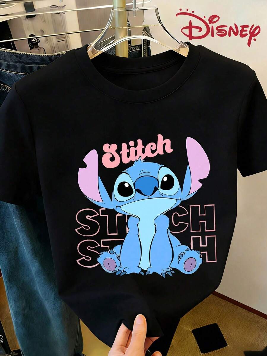 Women T-Shirts - 黑色 - 查看 1