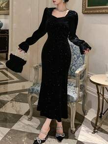 Women Prom Dresses - ブラック - View 2