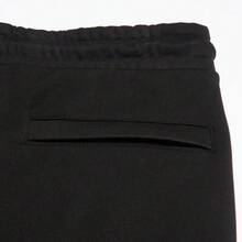 Puma Asian Size Runs Small, Spring/Autumn Unisex Knitted Casual Tapered Ankle-Length Sports Pants 53137501 - Black - View 4