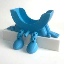 Soporte suspendido lindo para esponja con función de drenaje, soporte para esponja de fregar, soporte para fregadero de cocina, soporte divertido para esponja de fregadero de cocina, soporte para cepillo, soporte para paño de cocina, soporte para tapón de fregadero, soporte para esponja de encimera impreso en 3D (Rojo) - multicolor - Ver 10