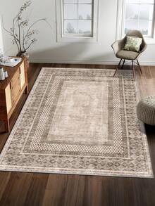 1 件波西米亚风格米色地毯，可机洗仿羊毛材质，1160 克/平方米，适用于客厅、卧室、厨房、办公室、玄关等场所。 - 米色 - 查看 13