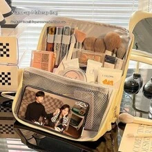 Estuche magnético de 33 piezas para lápices y artículos de papelería | Estuche para lápices de gran capacidad y alto valor para estudiantes | Bolsa de cosméticos portátil de varias capas, juego de regalo - Estuche magnético para lápices con base - Ver 6