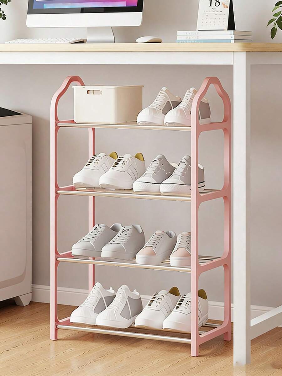 1 Kệ đựng giày 4 tầng - Tủ giày đứng độc lập, phù hợp cho tủ quần áo, lối vào và hành lang - Dễ lắp ráp, tiết kiệm không gian - Nhiều màu - Xem 1