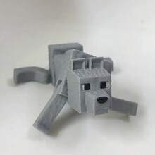 Minecraft Anime Character Series Creeper, Ender Dragon, Steve, Iron Golem Decorative Toys - Multicolor - View 6